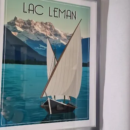 住宿加早餐酒店 Entre Alpes Et Leman 安菲翁·莱斯·班恩斯